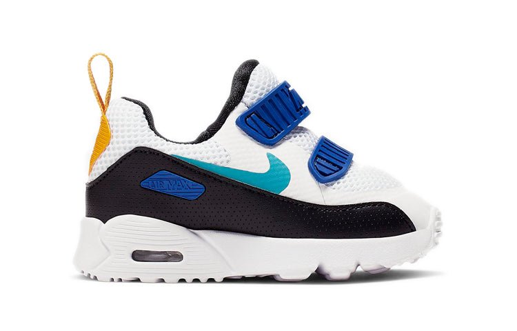 (TD) Nike Air Max Tiny 90 'White Blue Teal' 881924-104 - Image 2