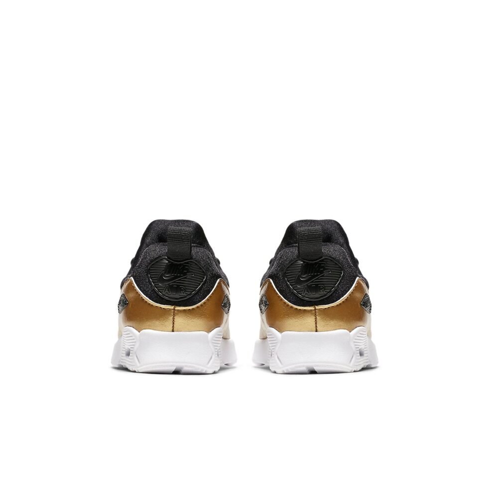 (TD) Nike Air Max Tiny 90 'Black Metallic Gold' 881928-006 - Image 3