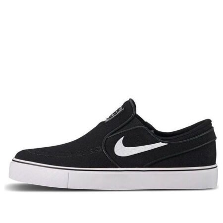 (GS) Nike Stefan Janoski Canvas Slip SB 'Black' 882988-002