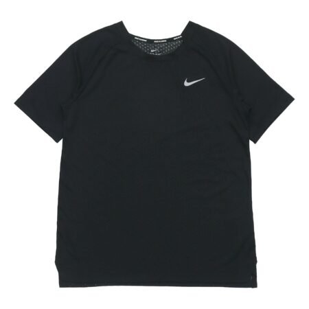 (WMNS) Nike Dri-Fit Tailwind Short Sleeve Running 'Black' 890192-010