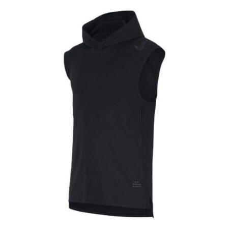 Nike Run Division Element Sleeveless Hoodie 'Black' 892854-010