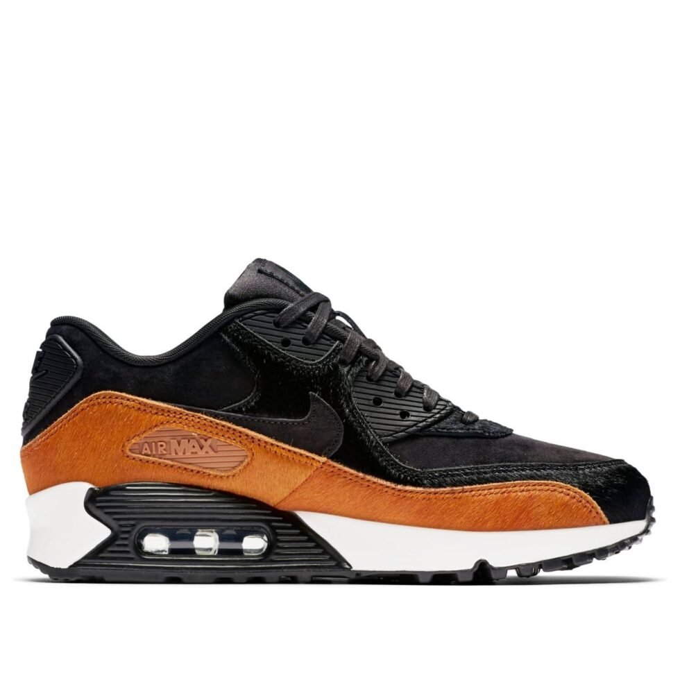 (WMNS) Nike Air Max 90 'Pony Tar Black' 898512-005 - Image 2