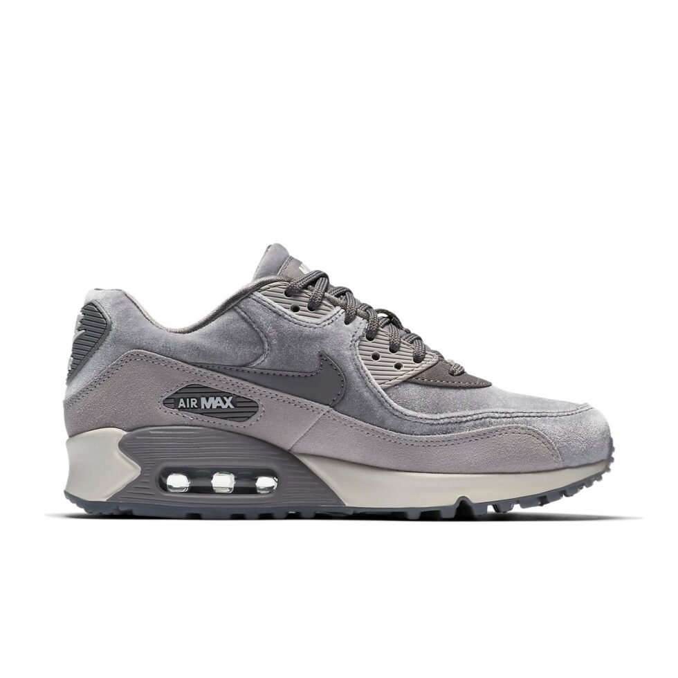 (WMNS) Nike Air Max 90 Deluxe 'Gunsmoke' 898512-007 - Image 2