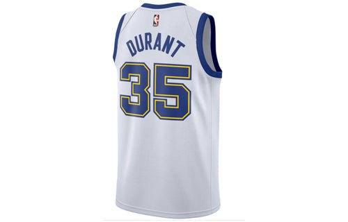 Nike NBA Kevin Durant Golden State Warriors 2021/22 Fan Edition Jersey #35 904152-101 - Image 2