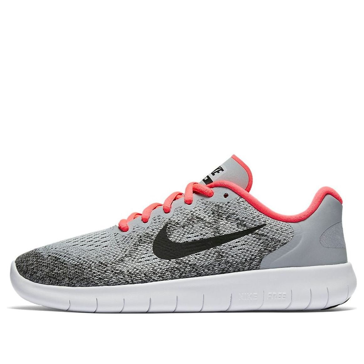 (GS) Nike Free RN 2017 'Wolf Grey Pink' 904258-001