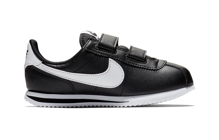 (PS) Nike Cortez Basic SL 'Black White' 904767-001 - Image 2