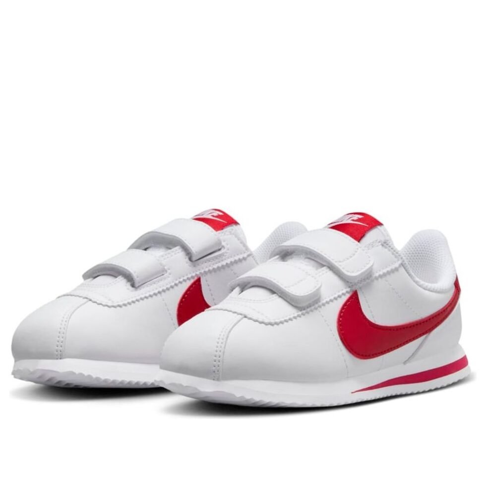 (PS) Nike Cortez Basic SL 'White Red' 904767-101 - Image 3