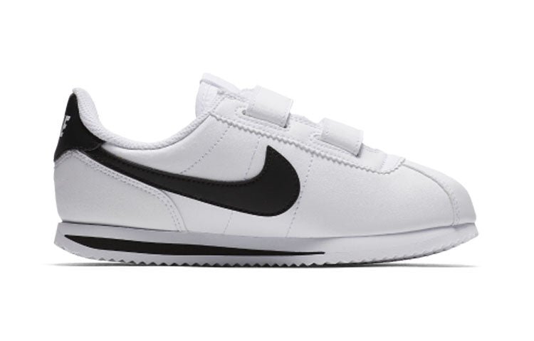 (PS) Nike Cortez Basic SL 'White Black' 904767-102 - Image 2