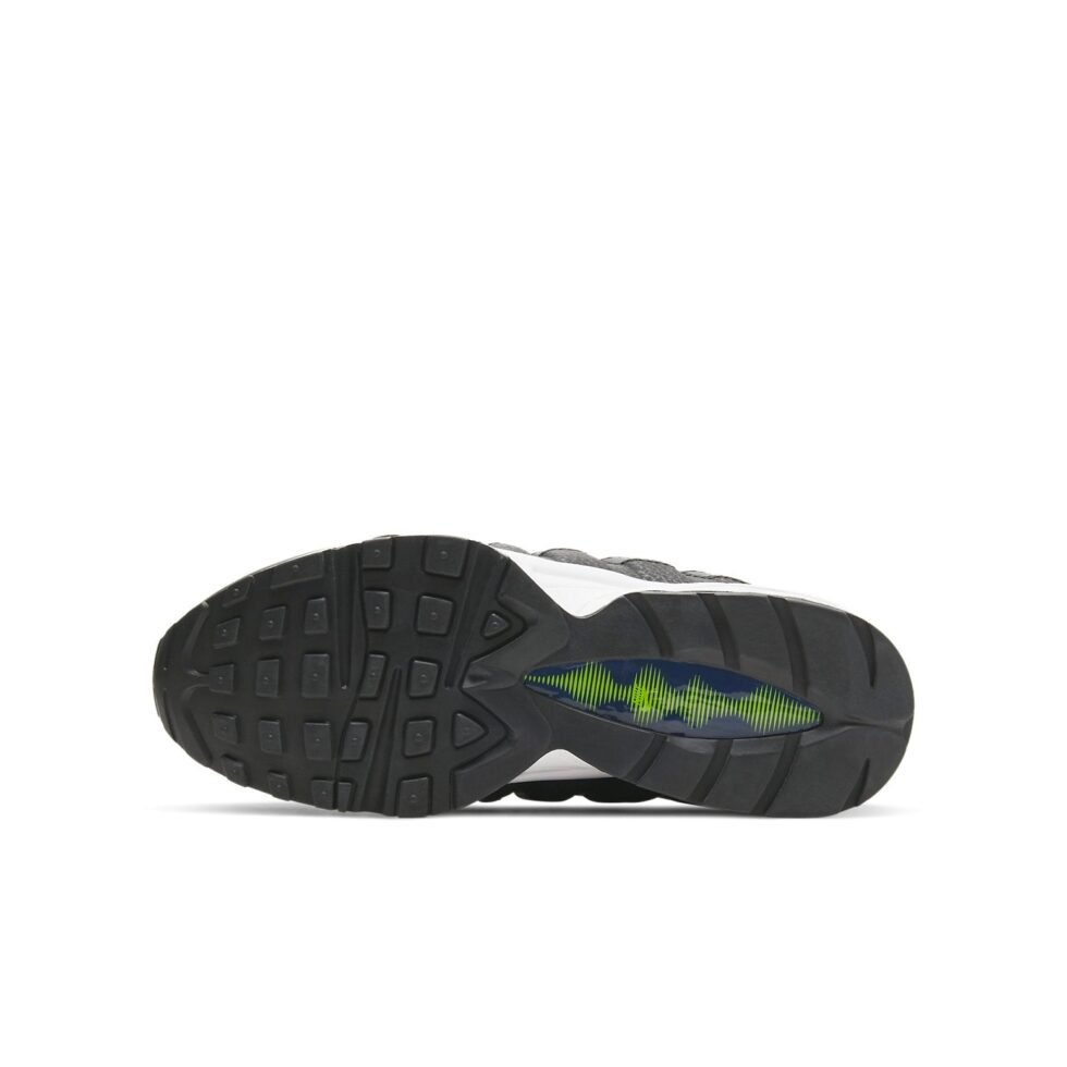 (GS) Nike Air Max 95 'Midnight Navy Lemon Venom' 905348-037 - Image 6