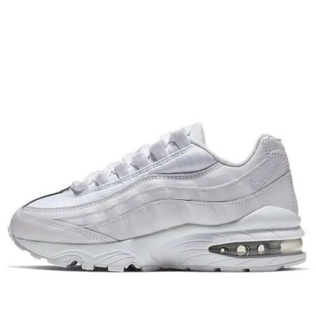 (GS) Nike Air Max 95 'White Metallic Silver' 905348-104