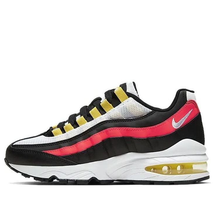 (GS) Nike Air Max 95 'White Bright Crimson' 905348-105