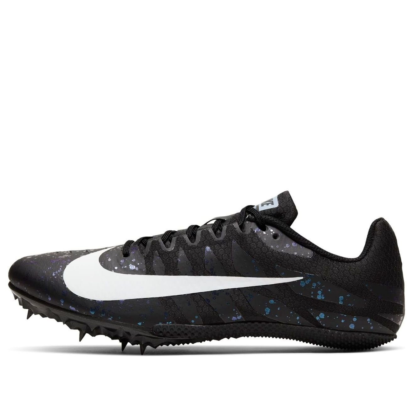 Nike Air Zoom Rival S 9 Spikes 'Black Indigo Fog Speckled' 907564-003