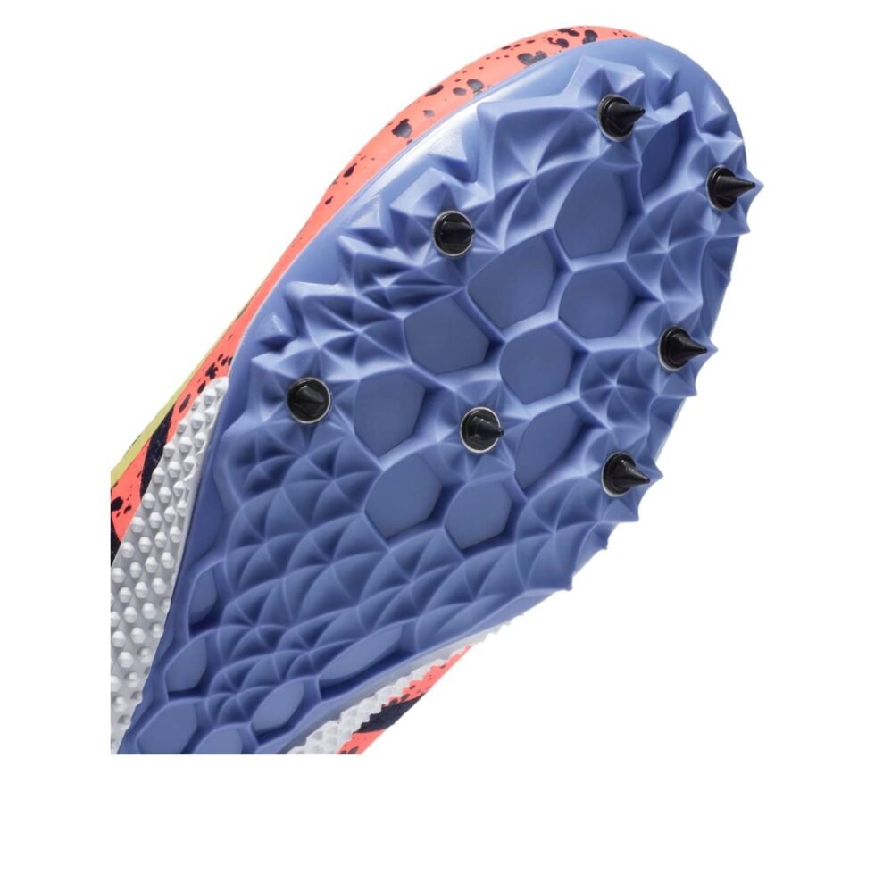 (WMNS) Nike Air Zoom Rival S 9 Spikes 'Paint Splatter Bright Mango Zitron' 907565-801 - Image 5