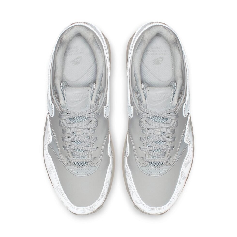 (WMNS) Nike Air Max 1 LX 'Grey' 917691-002 - Image 4