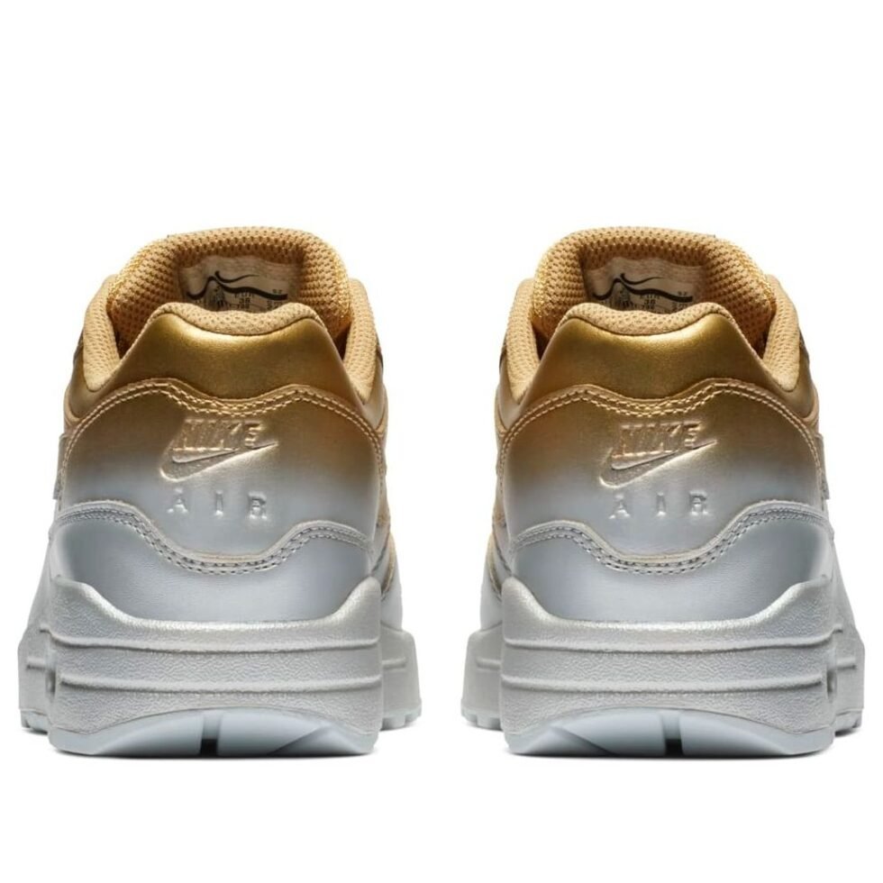 (WMNS) Nike Air Max 1 LX 'Metallic Gold Platinum' 917691-700 - Image 5