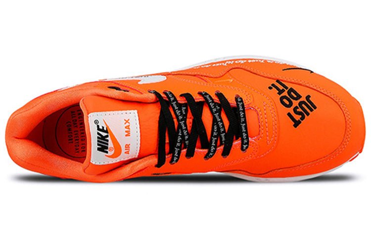 (WMNS) Nike Air Max 1 LX 'Just Do It Orange' 917691-800 - Image 3