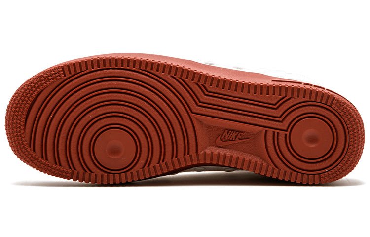 Nike SF Air Force 1 Mid 'Red Ivory' 917753-100 - Image 5