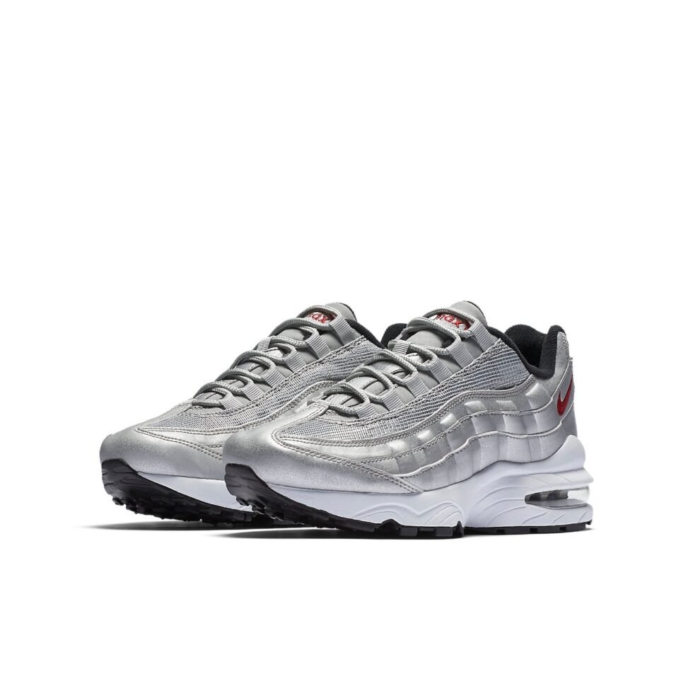 (GS) Nike Air Max 95 QS 'Silver Bullet' 918630-001 - Image 2