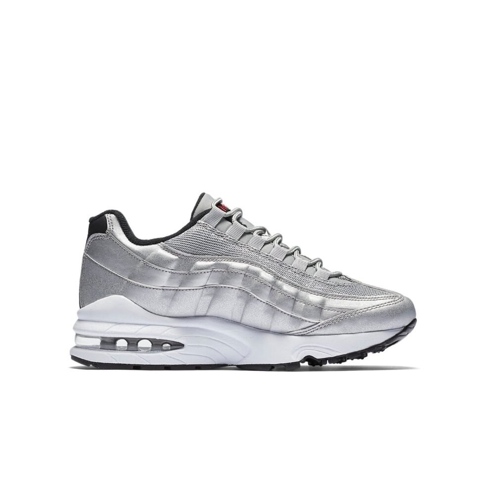 (GS) Nike Air Max 95 QS 'Silver Bullet' 918630-001 - Image 3