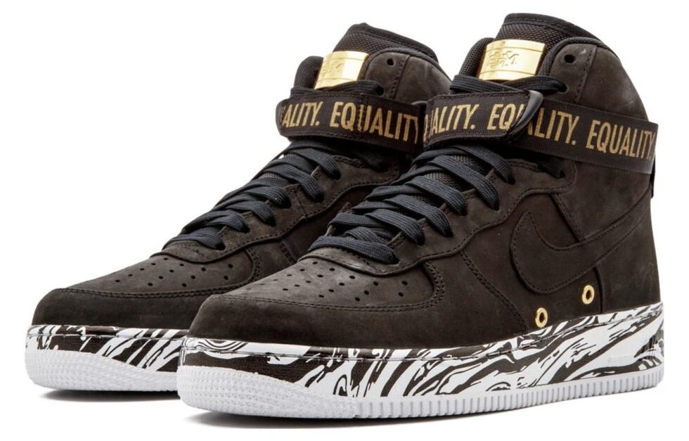 Nike Air Force 1 High 'BHM 2017' 920787-001 - Image 2