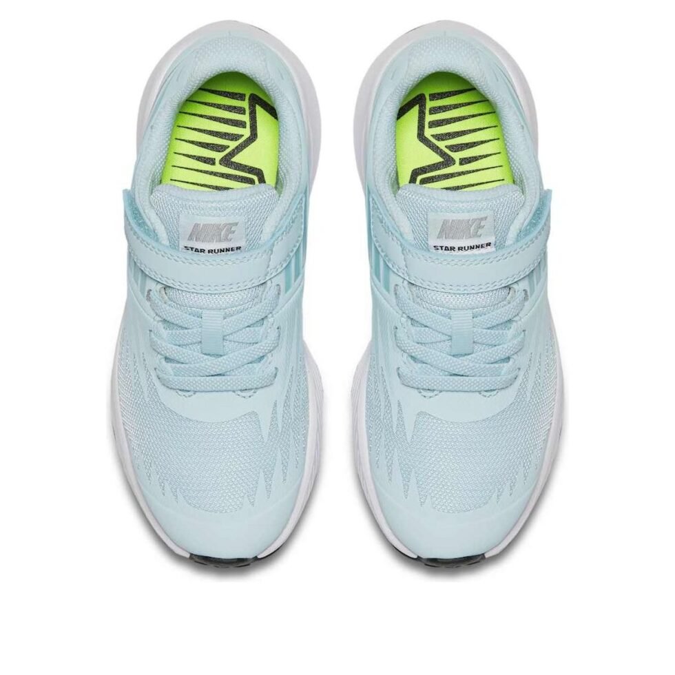(PS) Nike Star Runner 'Blue White Silver' 921442-401 - Image 4