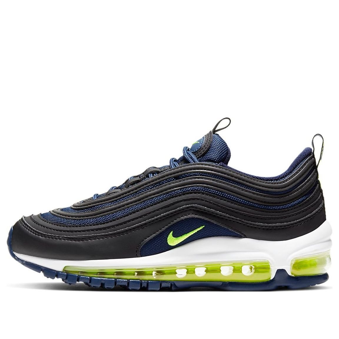 (GS) Nike Air Max 97 'Midnight Navy Lemon' 921522-018