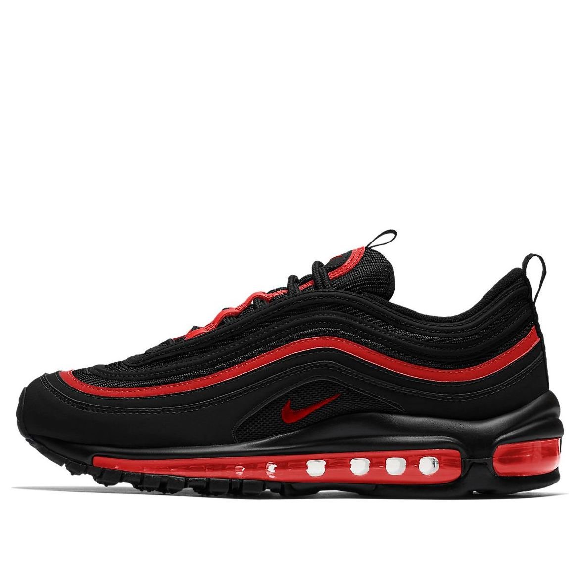 (GS) Nike Air Max 97 'Black Chile Red' 921522-023