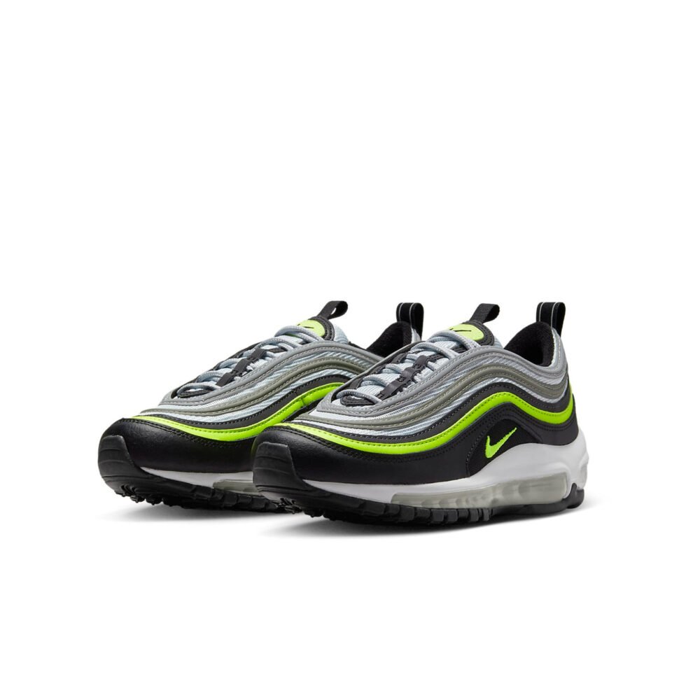 (GS) Nike Air Max 97 'Platinum Black Volt' 921522-030 - Image 3