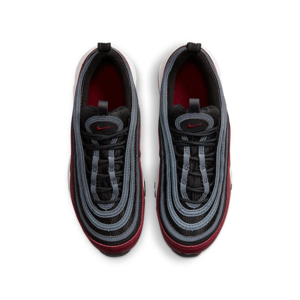 (GS) Nike Air Max 97 'Team Red Anthracite' 921522-600 - Image 4