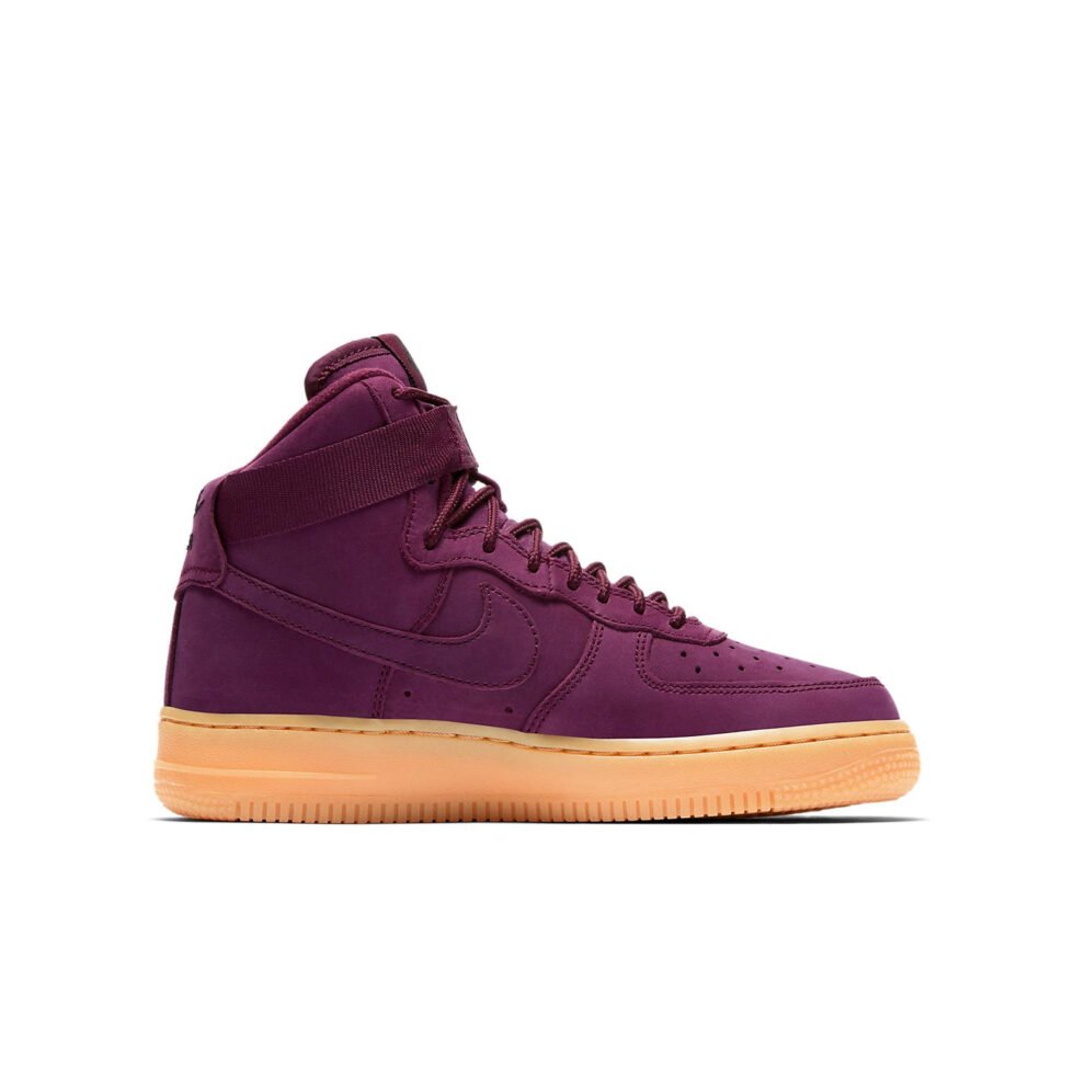 (GS) Nike Air Force 1 High WB 'Bordeaux' 922066-600 - Image 2