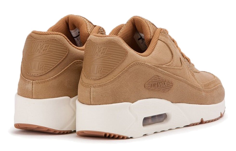 Nike Air Max 90 Ultra 2.0 Leather 'Wheat' 924447-200 - Image 4