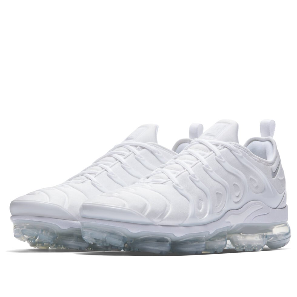 Nike Air VaporMax Plus 'White Platinum' 924453-100 - Image 3