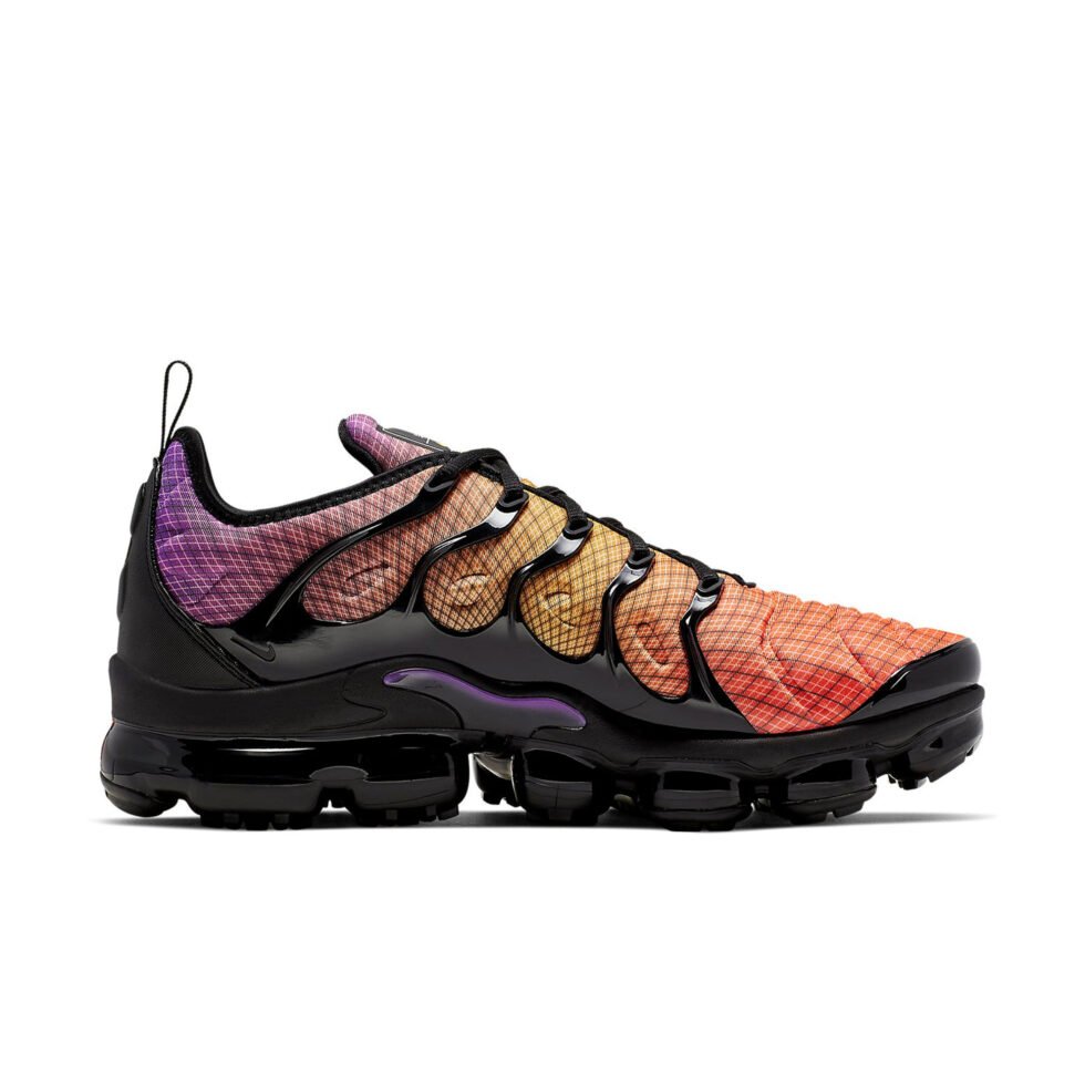 Nike Air VaporMax Plus 'Grid Sunset' 924453-604 - Image 2