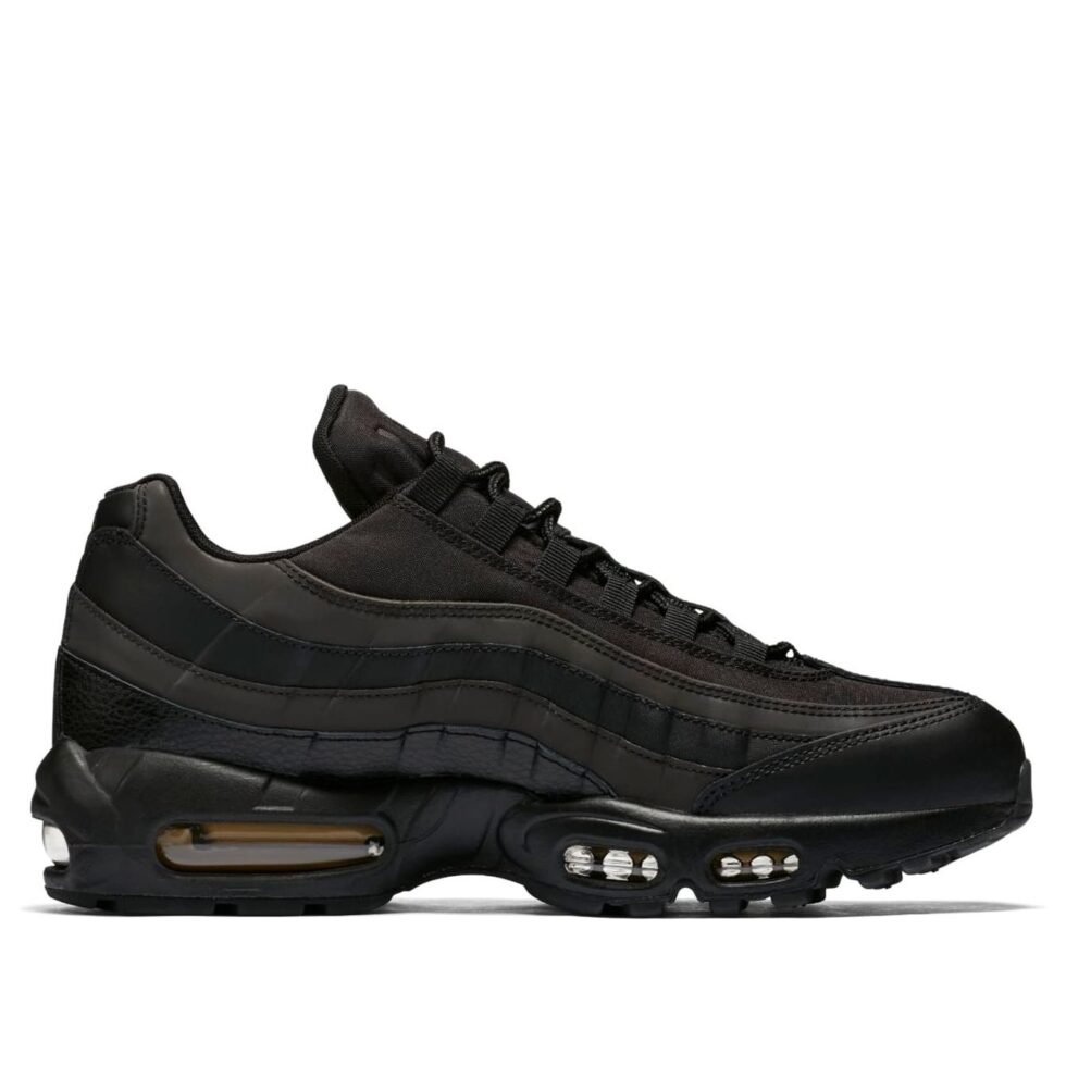 Nike Air Max 95 Premium SE 'Black Gold' 924478-003 - Image 2