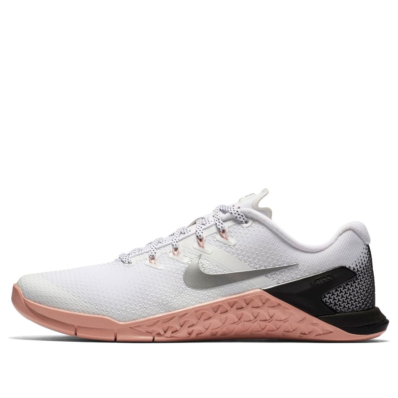 (WMNS) Nike Metcon 4 'White Metallic Silver' 924593-100