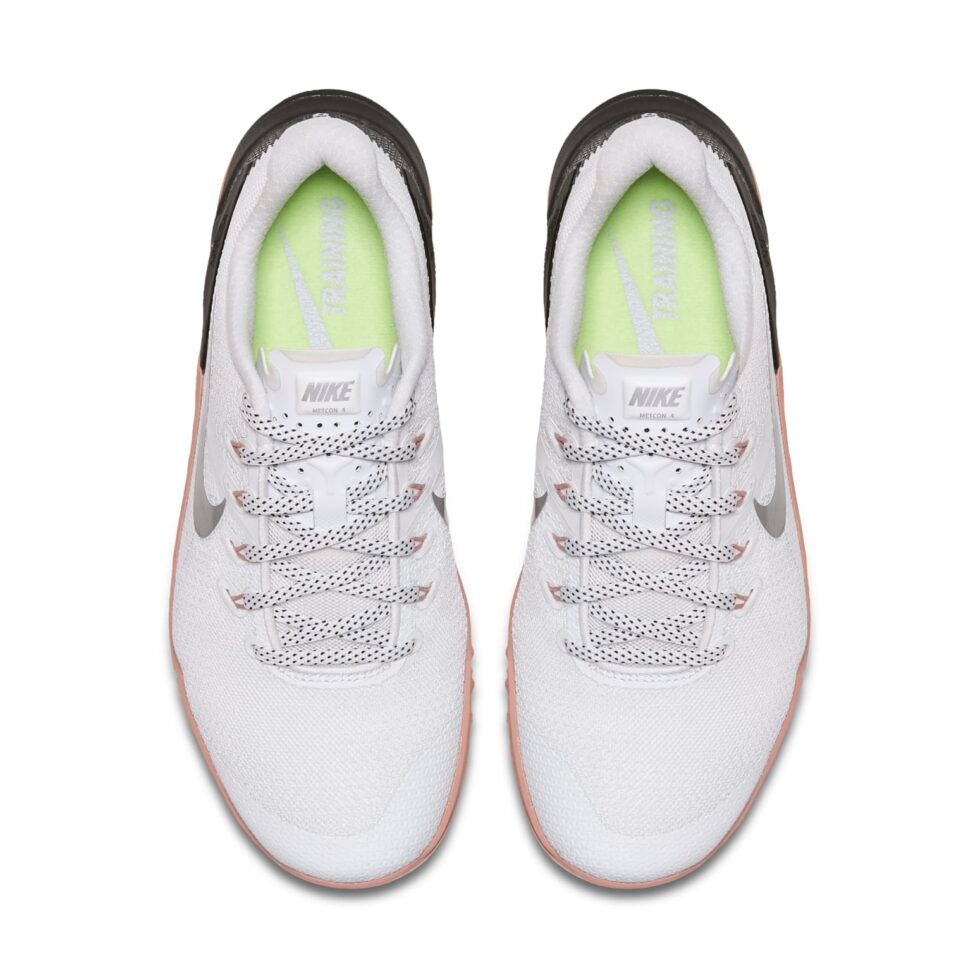 (WMNS) Nike Metcon 4 'White Metallic Silver' 924593-100 - Image 4