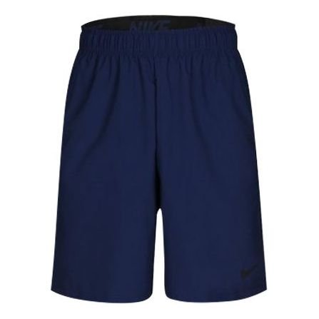 Nike Fle Athleisure Casual Sports Woven Breathable Running Training Shorts Blue 927527-478