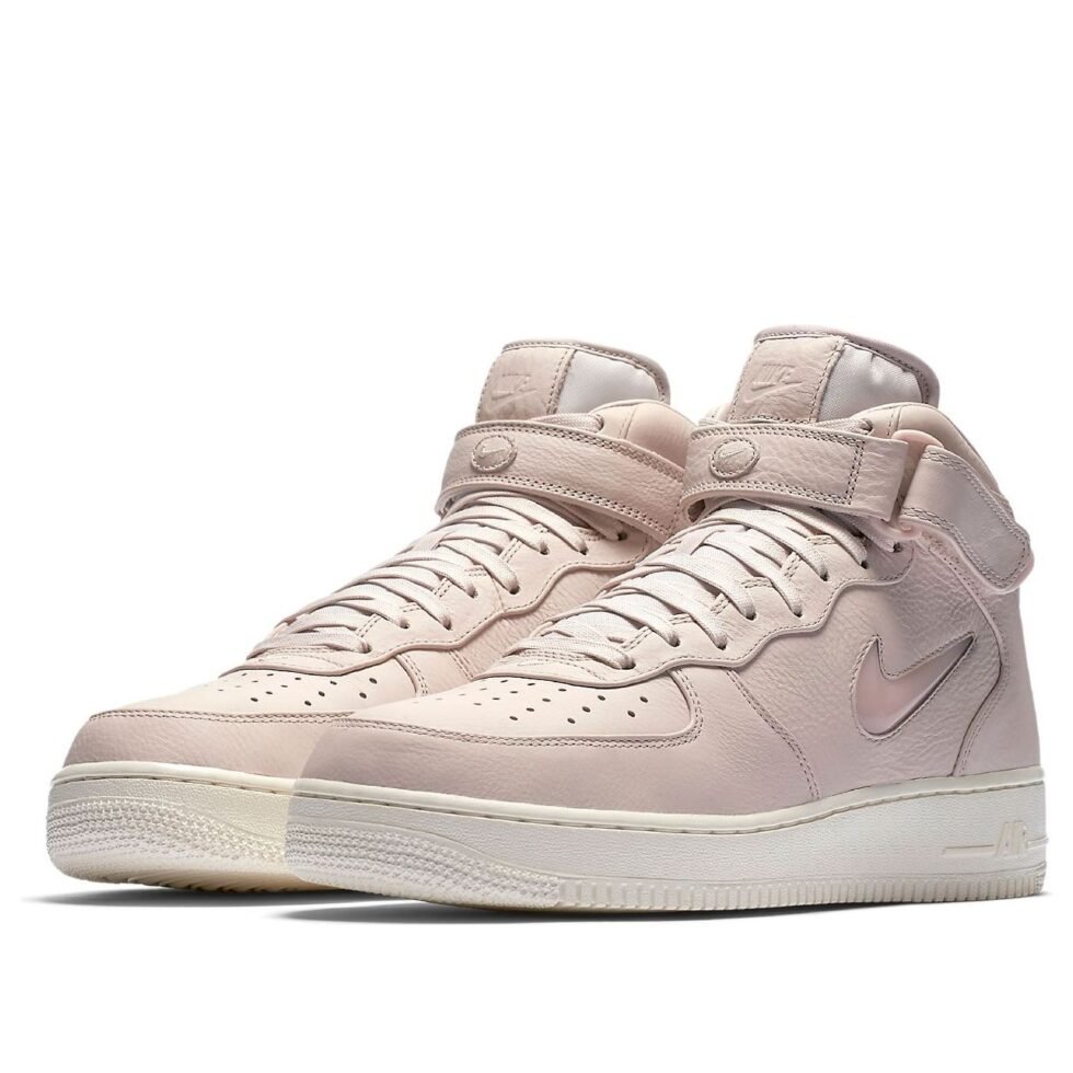 Nike Air Force 1 Mid PRM 'Jewel Pink' 941913-600 - Image 3