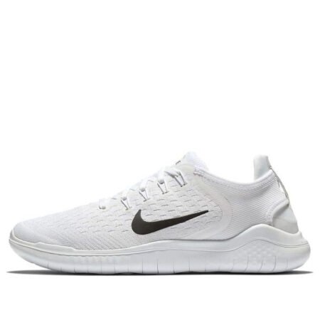 (WMNS) Nike Free RN 2018 'White Black' 942837-100