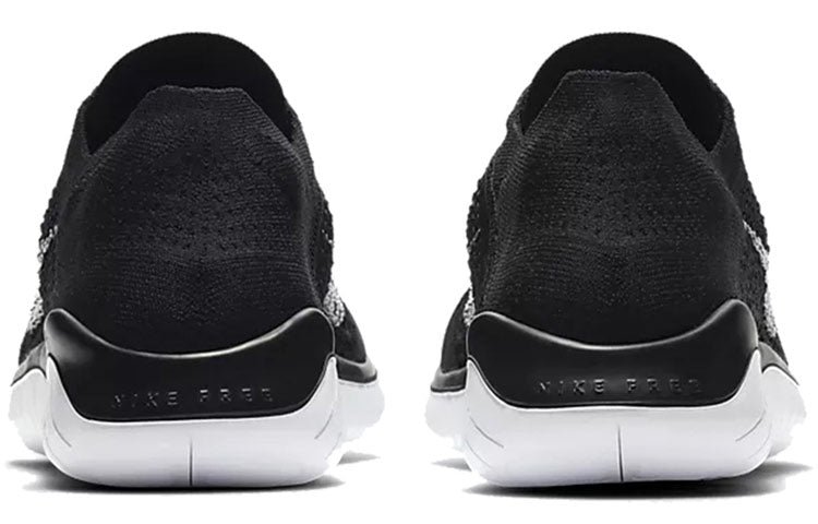 Nike Free RN Flyknit 2018 'Black' 942838-001 - Image 4