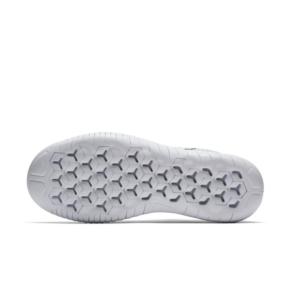 (WMNS) Nike Free RN Flyknit 2018 'White Platinum' 942839-100 - Image 5