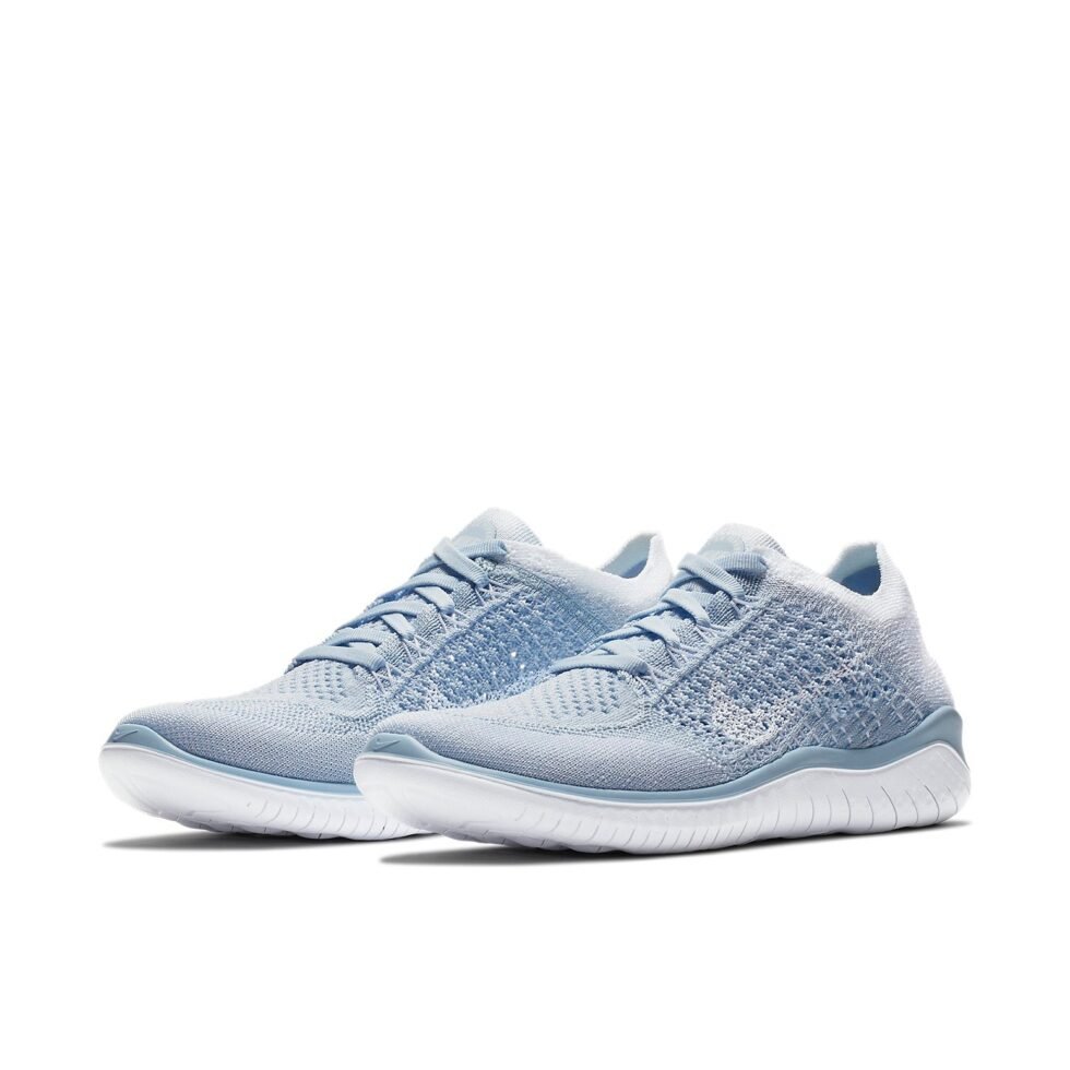 (WMNS) Nike Free RN Flyknit 2018 'Hydrogen Blue' 942839-402 - Image 3