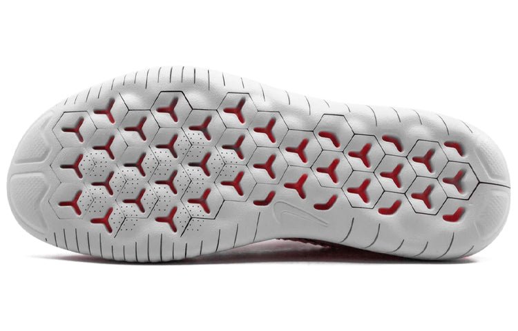 (WMNS) Nike Free RN Flyknit 2018 'Crimson Pulse' 942839-800 - Image 4