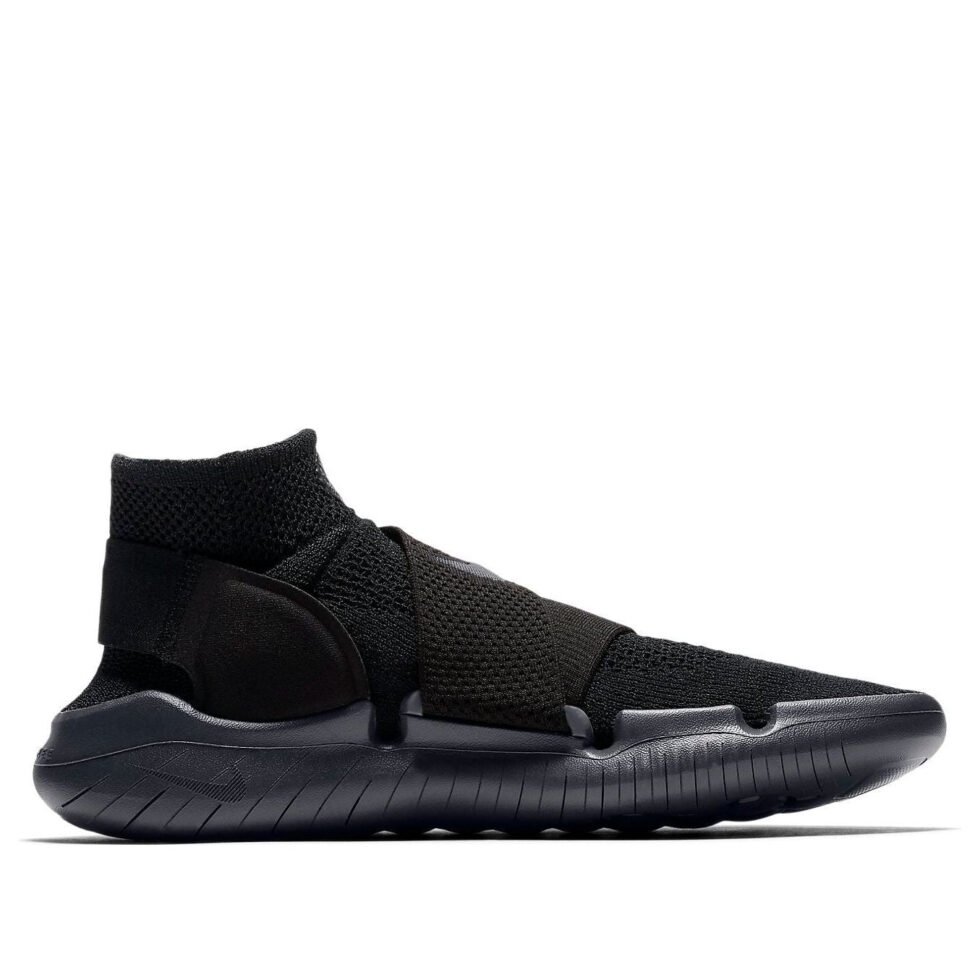 Nike Free RN Motion Flyknit 2018 'Black' 942840-002 - Image 2