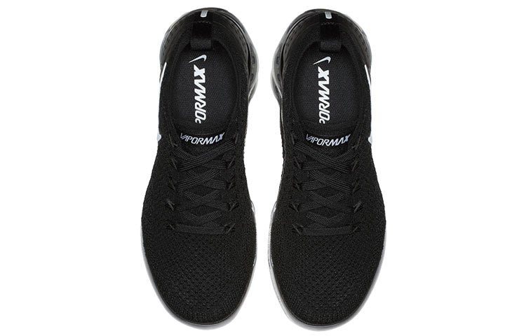 (WMNS) Nike Air VaporMax Flyknit 2 'Black White' 942843-001 - Image 4