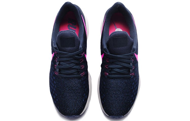 (WMNS) Nike Air Zoom Pegasus 35 'Obsidian Pink Blast Deep Royal Blue' 942855-401 - Image 4