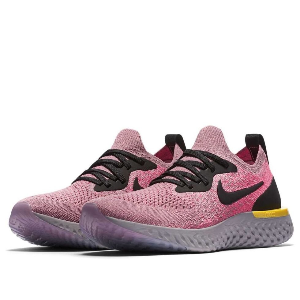 (GS) Nike Epic React Flyknit 'Plum Dust' 943311-500 - Image 3