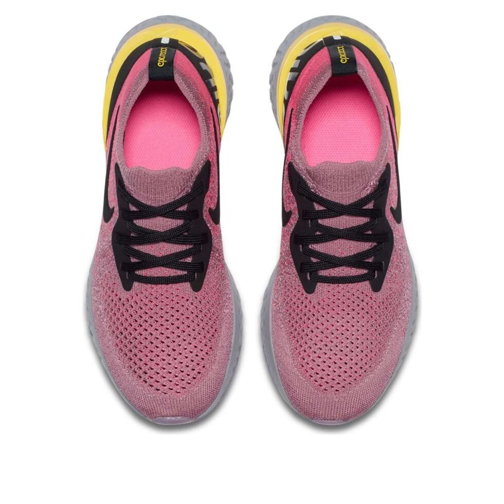 (GS) Nike Epic React Flyknit 'Plum Dust' 943311-500 - Image 4