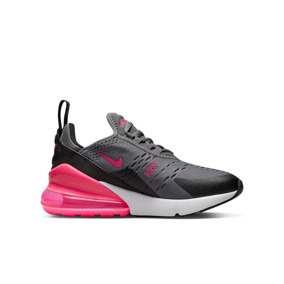 (GS) Nike Air Max 270 'Grey Hyper Pink' 943345-031 - Image 2