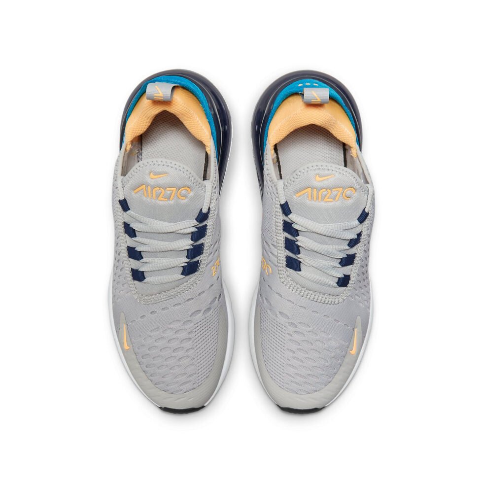 (GS) Nike Air Max 270 'Grey Fog Midnight Navy' 943345-032 - Image 4